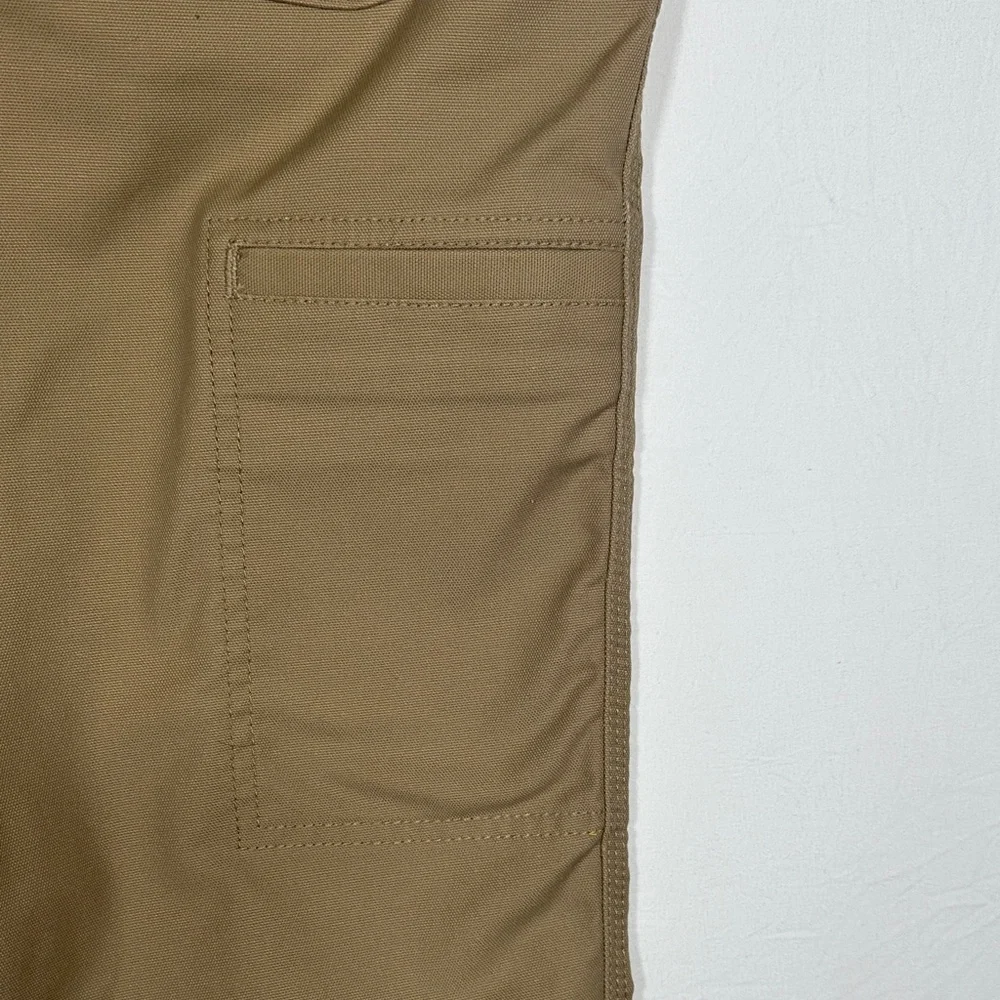 Carhartt Women's Rugged Professional Original Fit Cargo Work Pants Khaki Size 8 - Picture 2 of 9